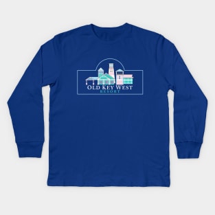 Old Key West Resort II Kids Long Sleeve T-Shirt